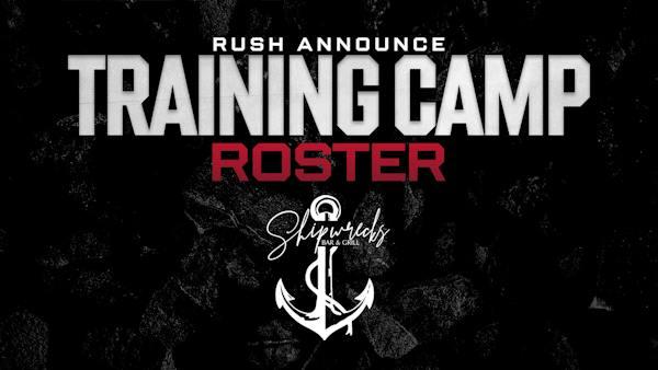 RUSH ANNOUNCE 2026-27 TRAINING CAMP ROSTER
