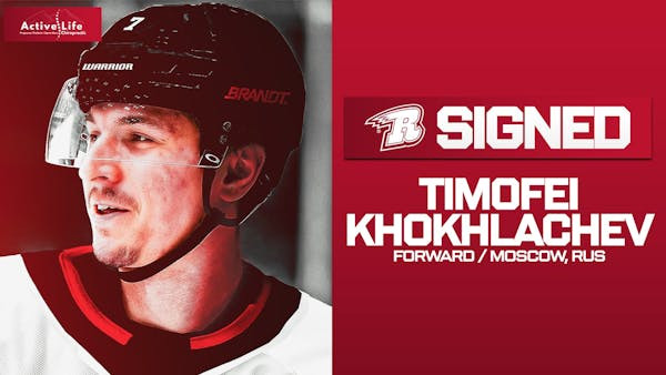 RUSH ADD RUSSIAN POWER FORWARD TIMOFEI KHOKHLACHEV