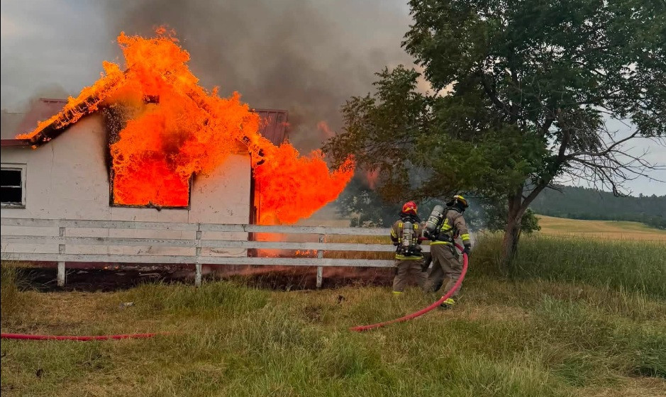 Deadwood Fire paged to house fire – twice – on Saturday
