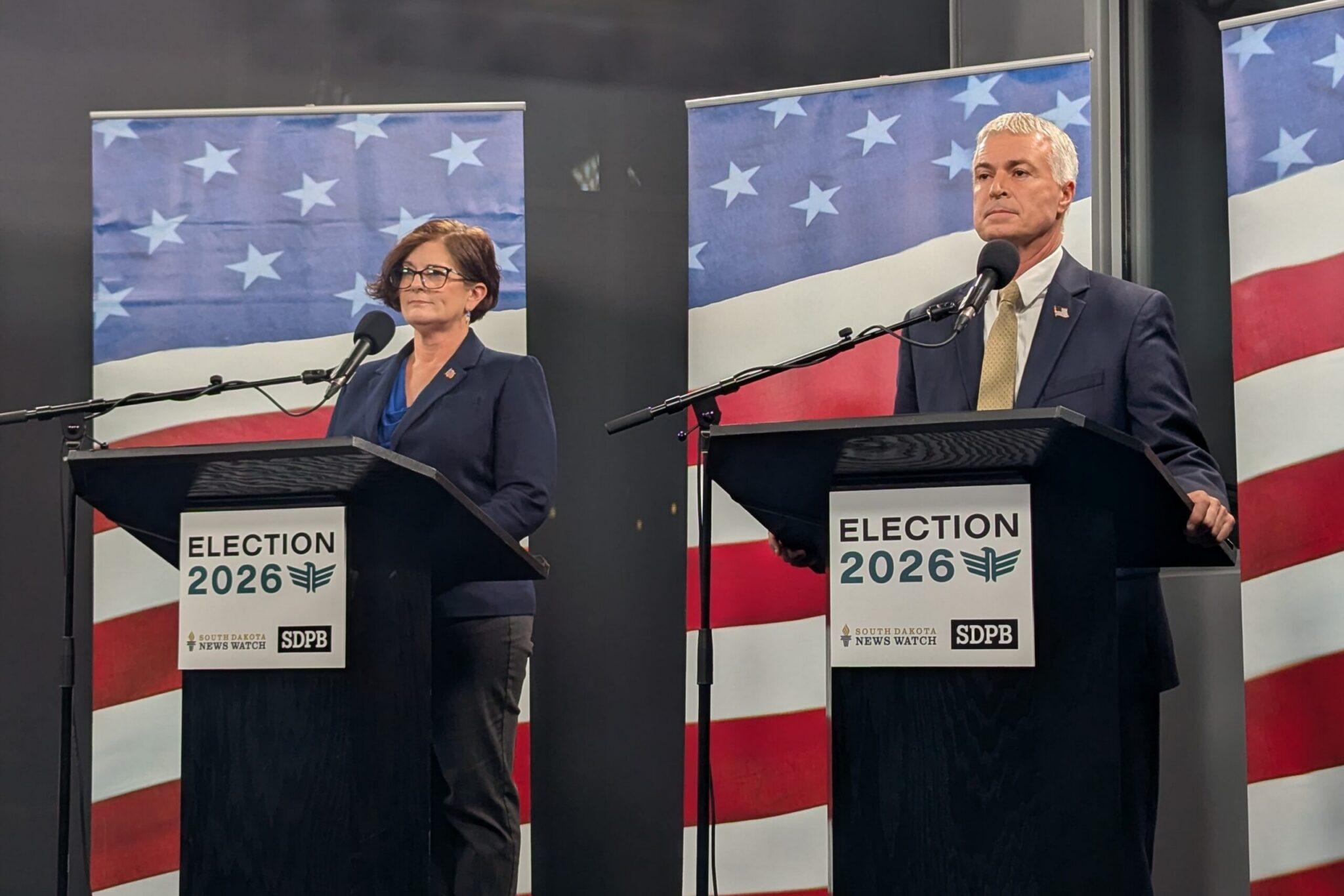 US House candidates highlight differences in debate