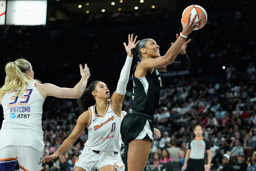 Aces’ championship experience could be crucial as they take 2-0 WNBA Finals lead to Phoenix
