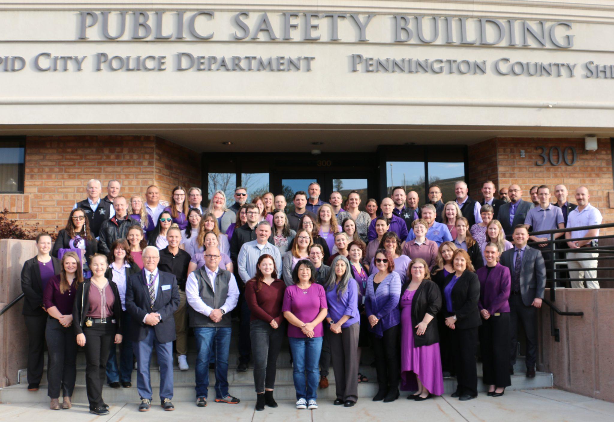 Local groups, law enforcement, gather to support victims of domestic violence