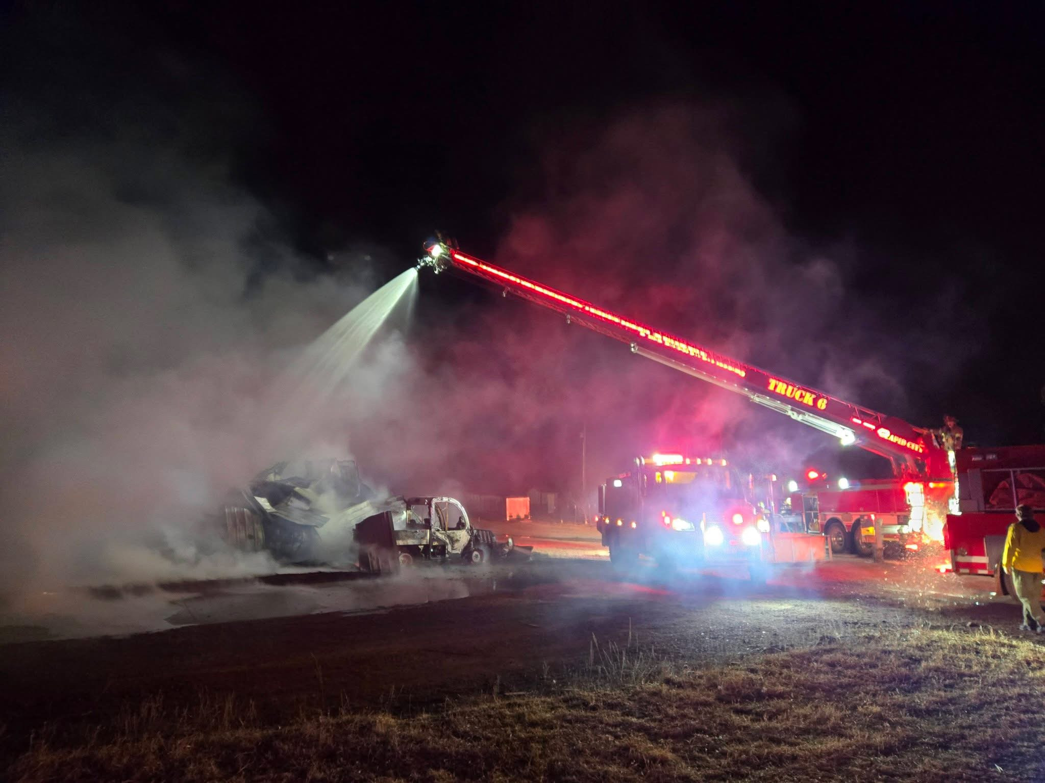 Early Morning Structure Fire on Saturday