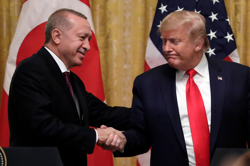 Trump is hosting Turkey’s Erdogan at the White House as the US considers lifting ban on F-35 sales