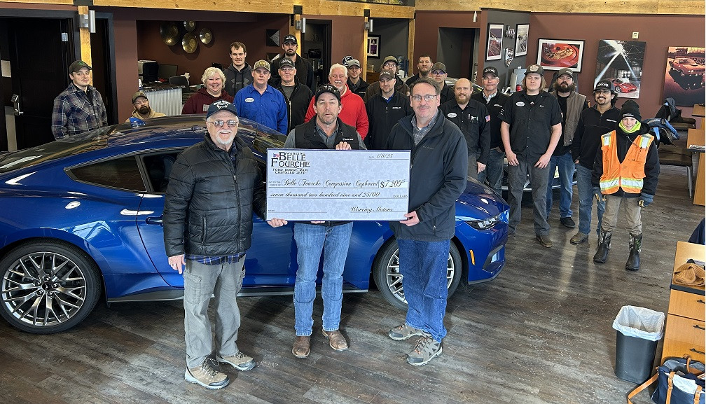 Wareing Motors Raises Over $11,800 for Local Food Pantries