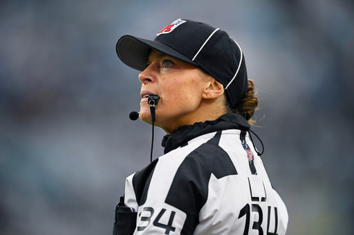 Pioneering female NFL official sues league over her treatment and firing