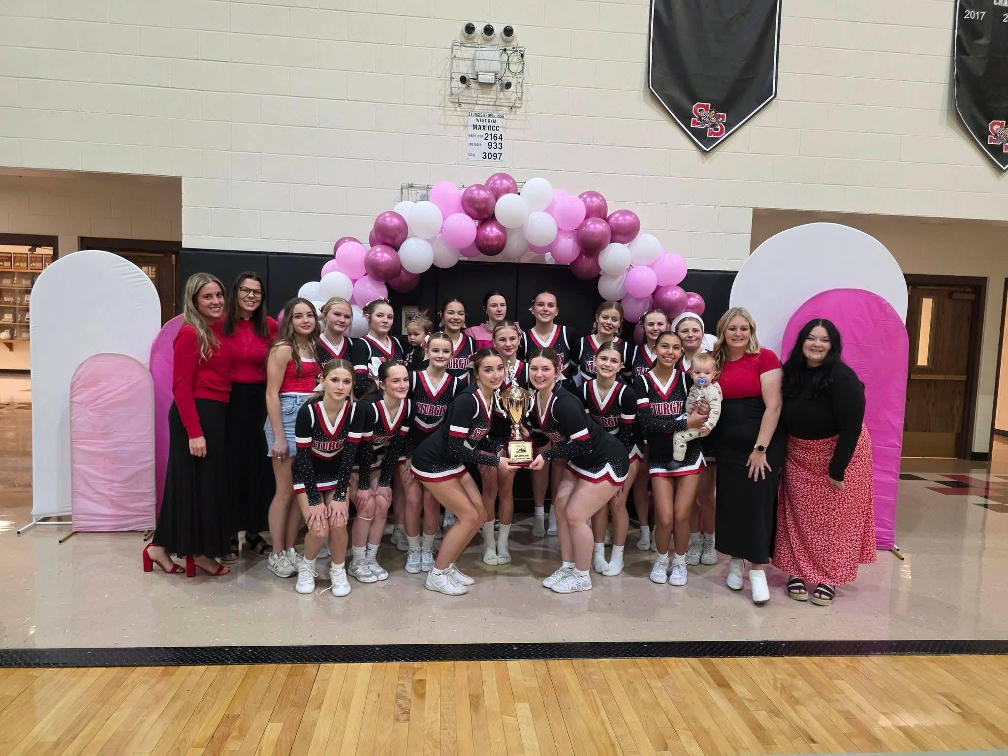 Sturgis Competitive Cheer wins BH Conference Title