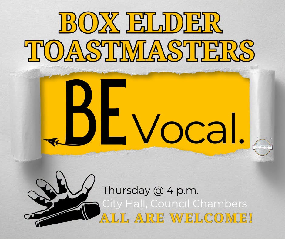 Box Elder Toastmasters Invites Community to Build Speaking Skills at Weekly Meetings