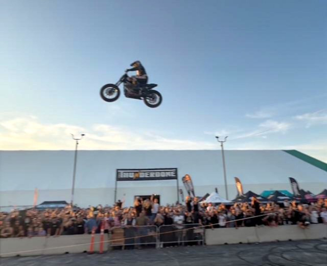 Motorcyclist Breaks World Record at the 85th Rally