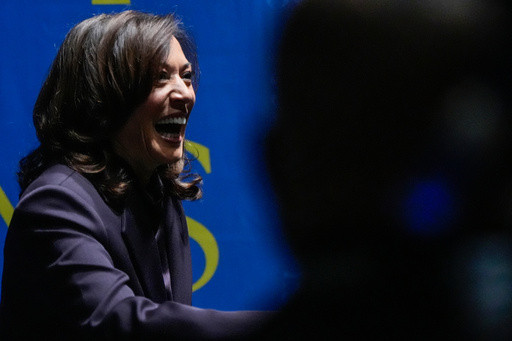 In AP interview, Harris says Democrats ‘are standing up for working people’ in government shutdown