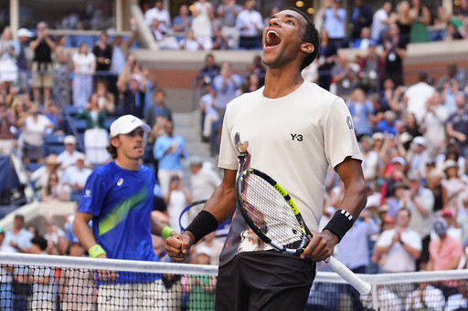 Felix Auger-Alissiame beats Alex de Minaur at the US Open and will face Sinner in the semifinals