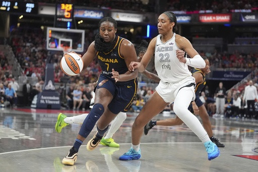 Aces star A’ja Wilson injures her right wrist vs. the Liberty and will get an MRI