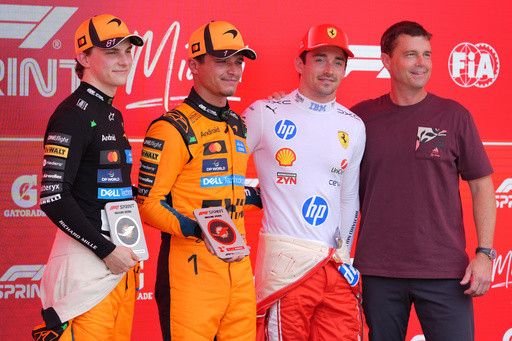 Mercedes’ podium streak ends in Miami as McLaren delivers a 1-2 punch