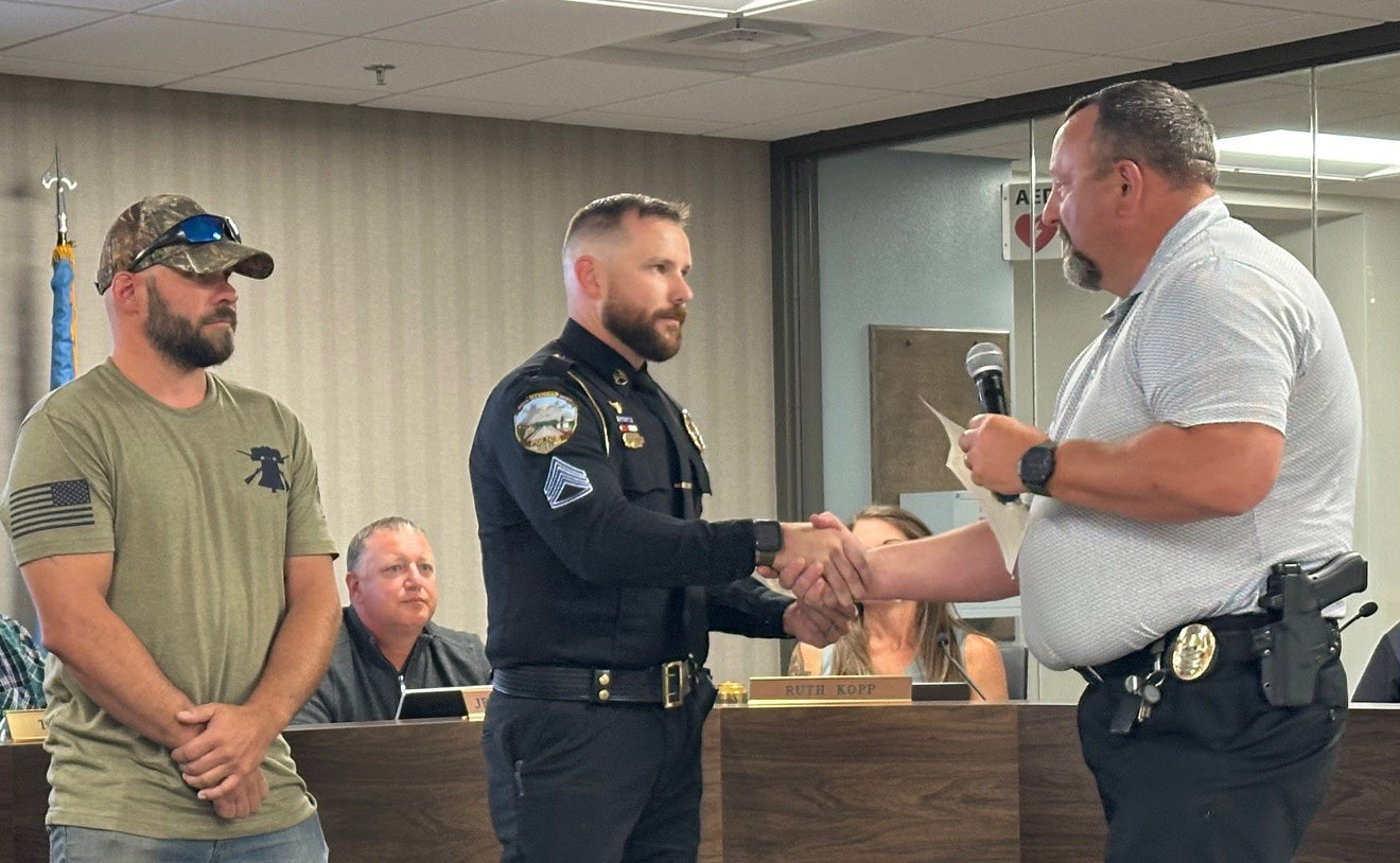 City of Sturgis honors officers and citizen with awards