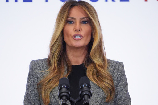 Melania Trump hosts world counterparts and tech reps to discuss children, education and technology