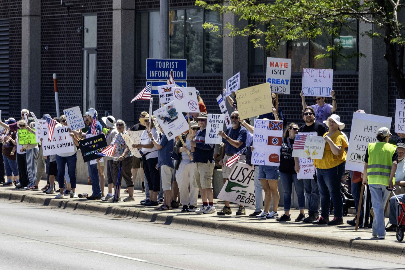 “No Kings” rallies draw thousands across South Dakota