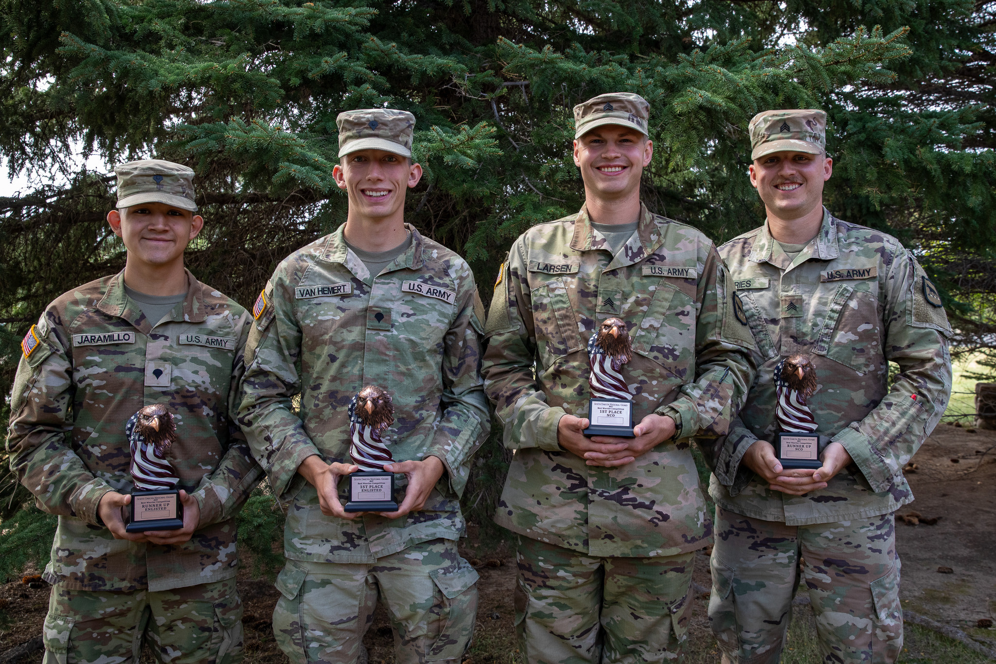 South Dakota Army National Guard State Best Warrior Competition winners announced