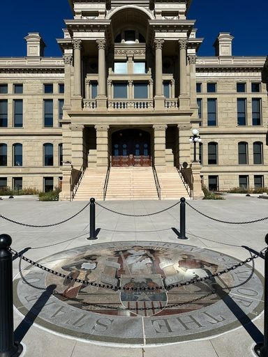 Wyoming Capitol bomb investigators focus on men seen in security video