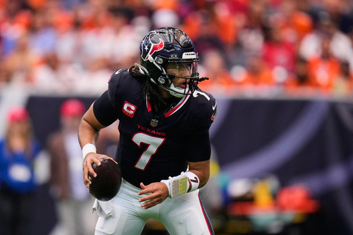 Houston’s C.J. Stroud being evaluated for concussion after hit against Denver
