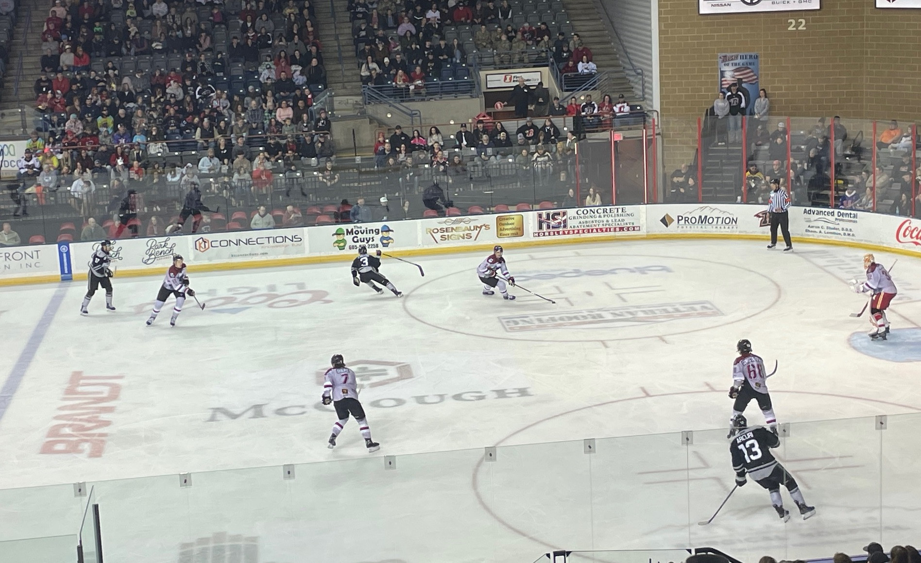Rush Winning Streak Ends at Eleven with Overtime Loss