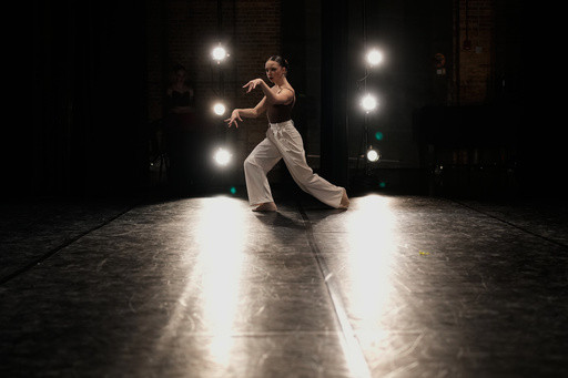 Photos of future dance stars competing at the Youth America Grand Prix