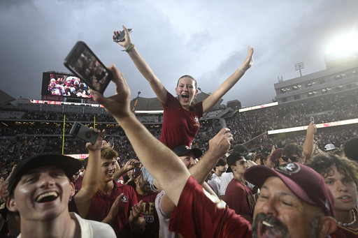 Florida State stuns No. 8 Alabama 31-17, delivering blow to Crimson Tide’s playoff hopes