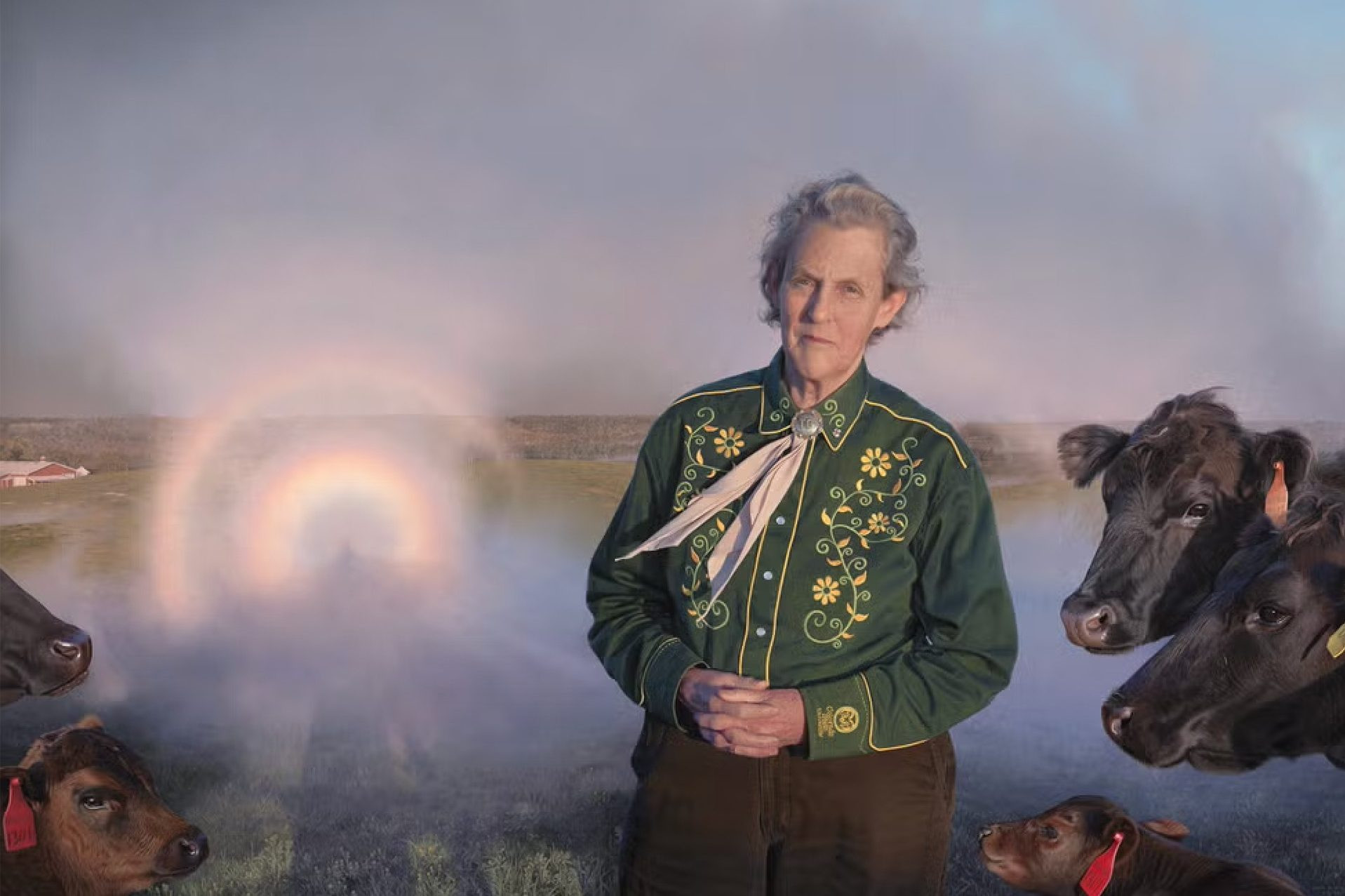 Temple Grandin portrait placed in Smithsonian