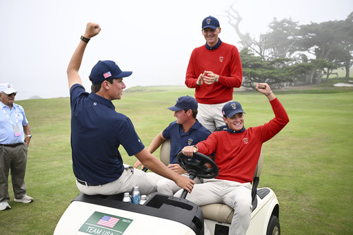 Americans roll in sunshine and fog to win the Walker Cup for 5th straight time