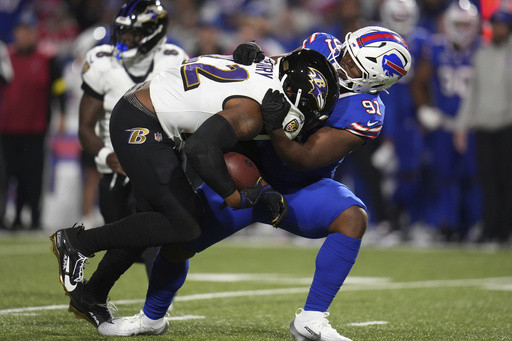 Bills rule out Ed Oliver against the Jets because of an ankle injury he suffered at practice