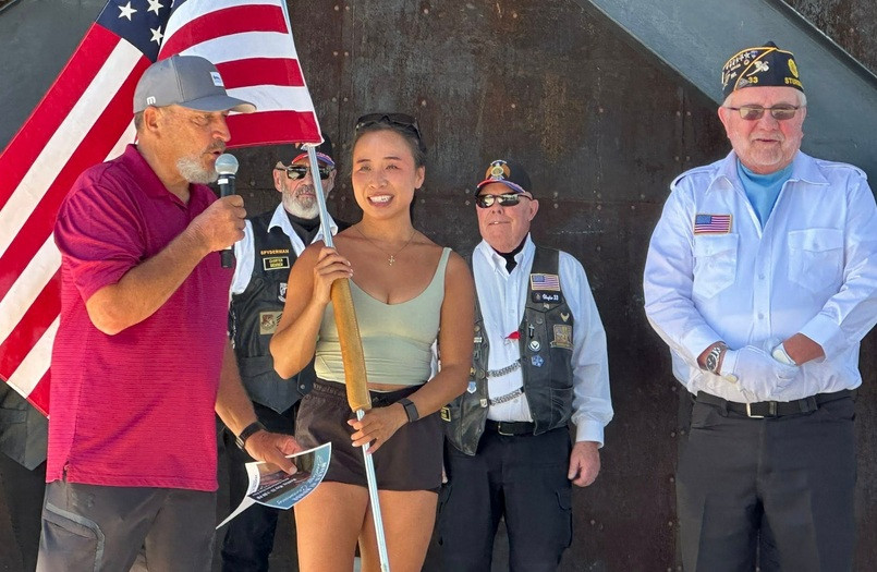 Mai Richards ends run across South Dakota to honor veterans in Sturgis