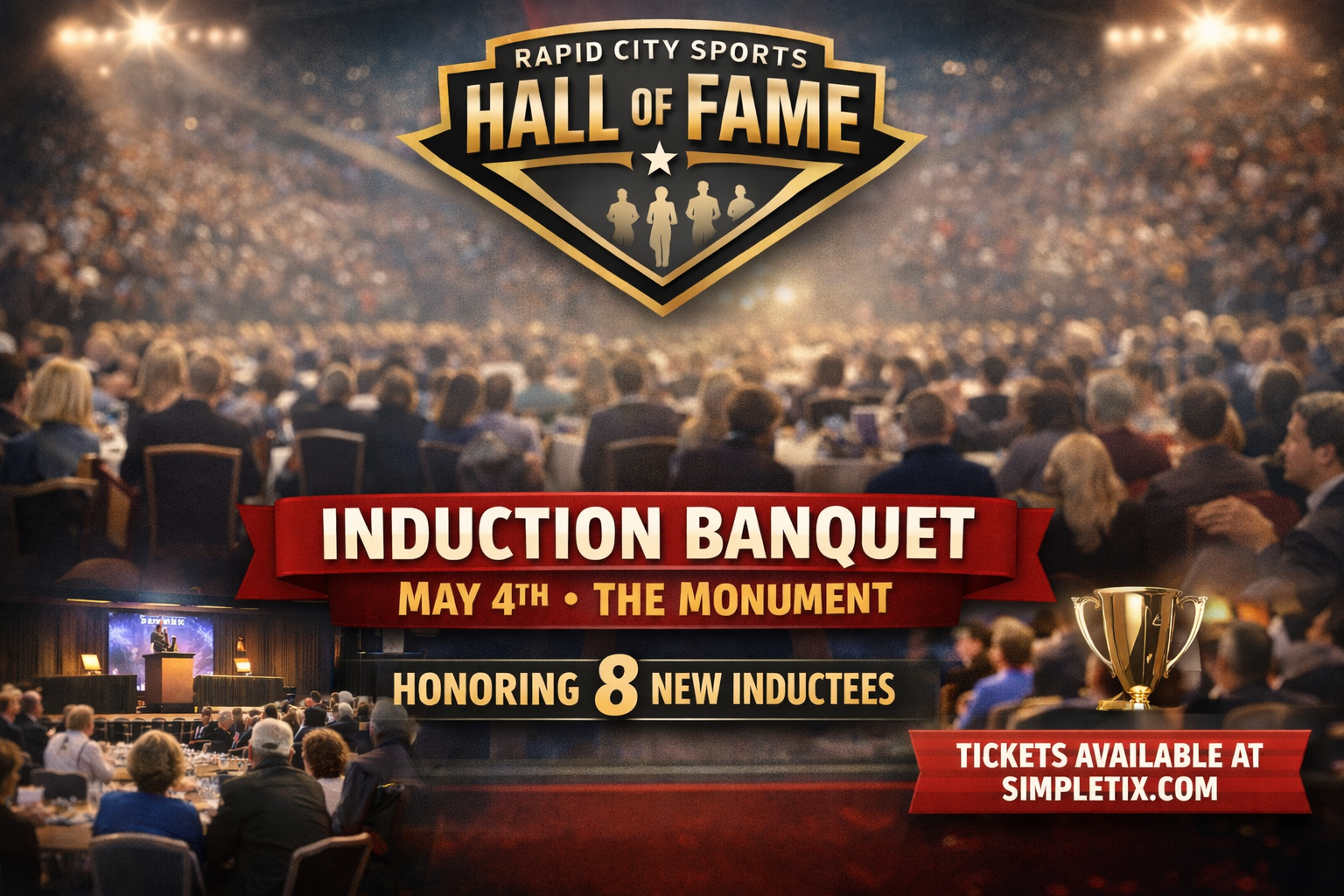 Rapid City Sports Hall of Fame to Induct Eight New Members at May 4 Banquet