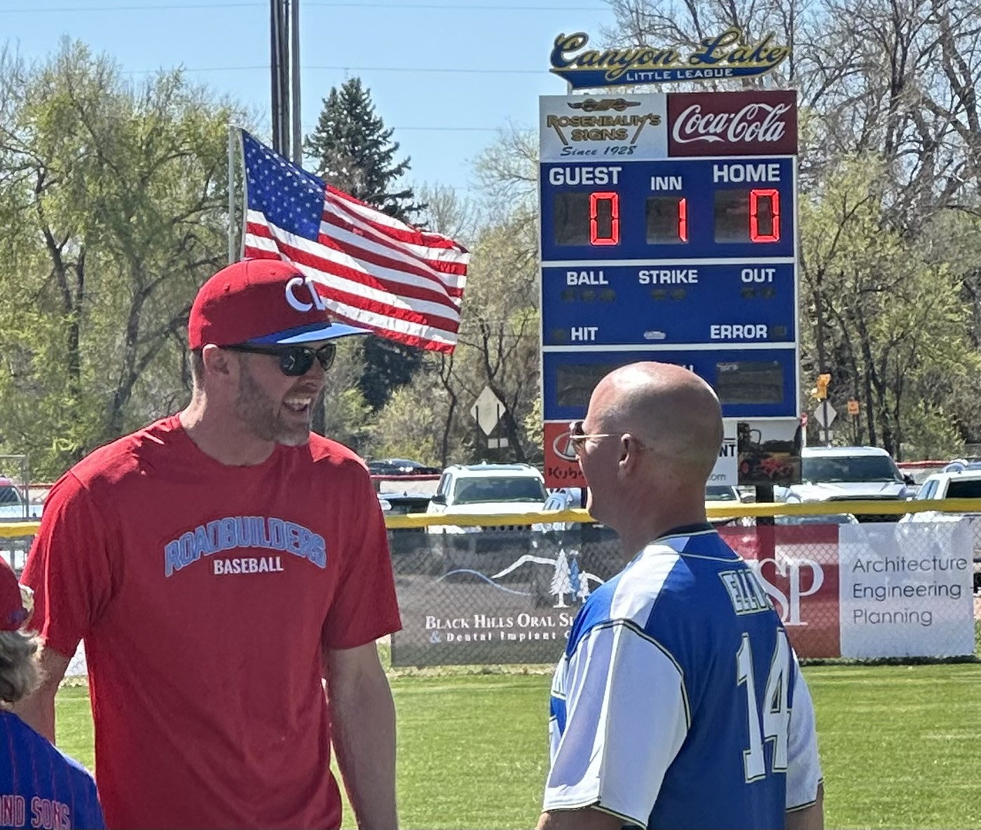 Canyon Lake Little League Celebrates Opening Ceremonies with Ellis Field Dedication