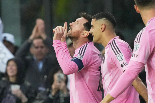 For 10, it’s 900: Inter Miami star Lionel Messi scores milestone 900th goal, joining Ronaldo in club