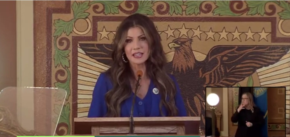 Governor Noem delivers State of State to open Legislature