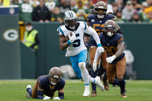 Panthers’ Rico Dowdle turns attention on ‘2 pumps’ fine into opportunity to raise funds for charity