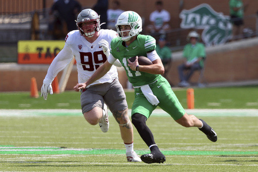 North Texas hasn’t been undefeated this late in a season since before “Mean” Joe Greene