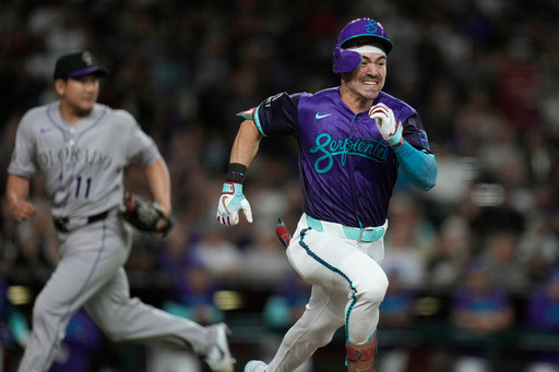 Diamondbacks’ Corbin Carroll quickly racing his way to team’s career record for triples