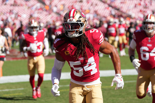 49ers star Fred Warner ruled out for playoff game against Seattle, could return if team advances