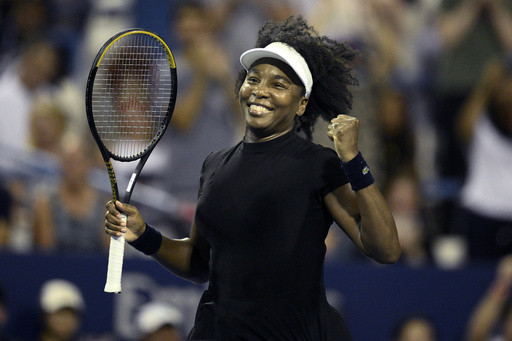 45-year-old Venus Williams becomes the oldest woman since Martina Navratilova to win a singles match