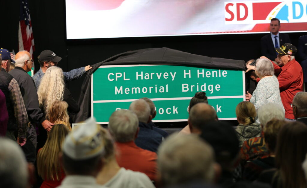 On Veterans Day, South Dakota names six bridges for World War II veterans
