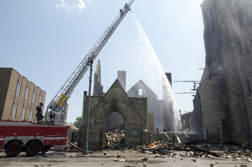 Fire at historic Black church in Memphis was intentionally set, investigators say