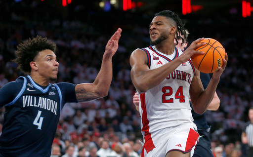 Zuby Ejiofor has triple-double for No. 15 St. John’s against Villanova