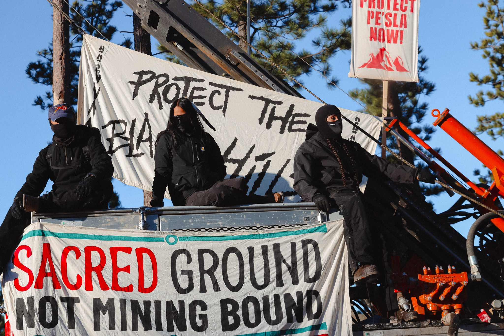 Local Activists Make Statements Regarding Protest Action At Drilling Sites In Protected Area Of Pe’ Sla