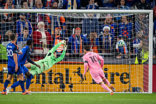 Messi’s goal, 3 assists power Inter Miami past FC Cincinnati 4-0, into Eastern Conference final