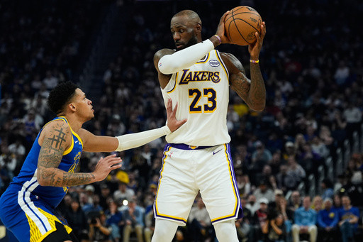 LeBron James’ 11-year-old daughter Zhuri has a fun shootaround with father before game with Warriors