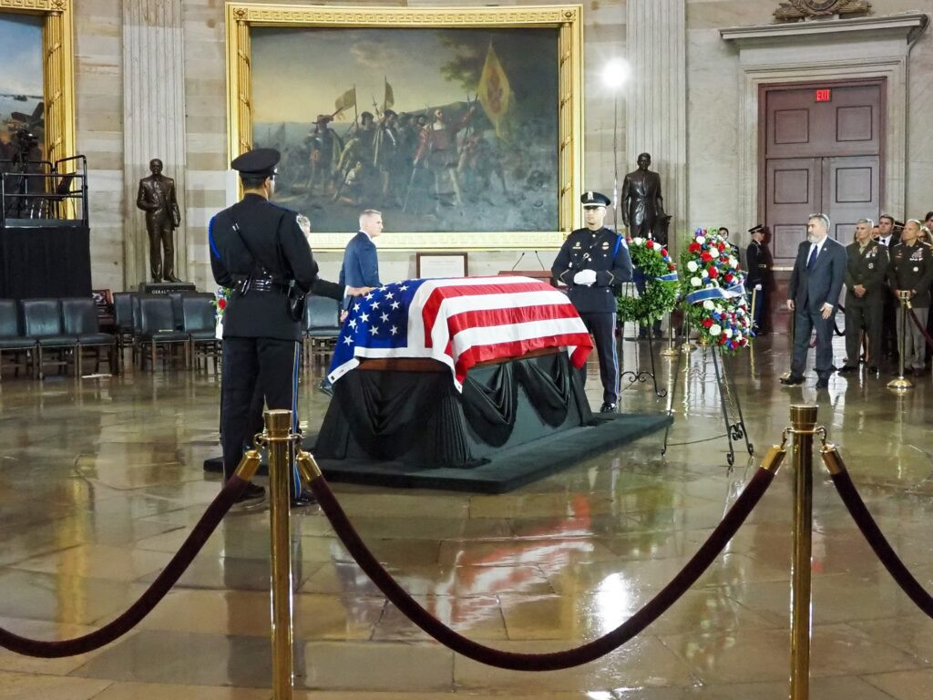 As Washington says goodbye to Graham, Thune calls him a ‘towering figure of the Senate’