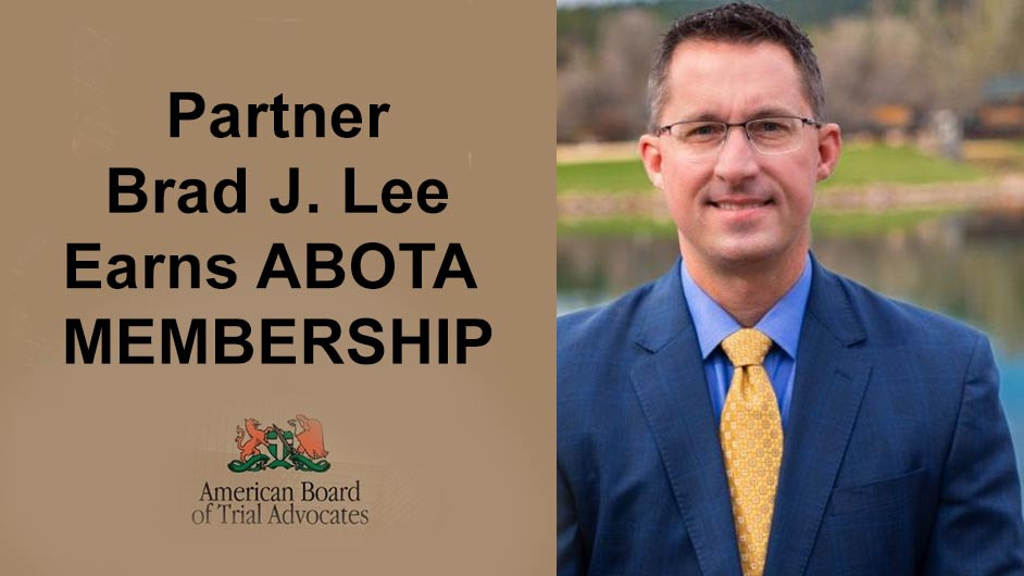 Beardsley, Jensen & Lee Partner Joins American Board of Trial Advocates