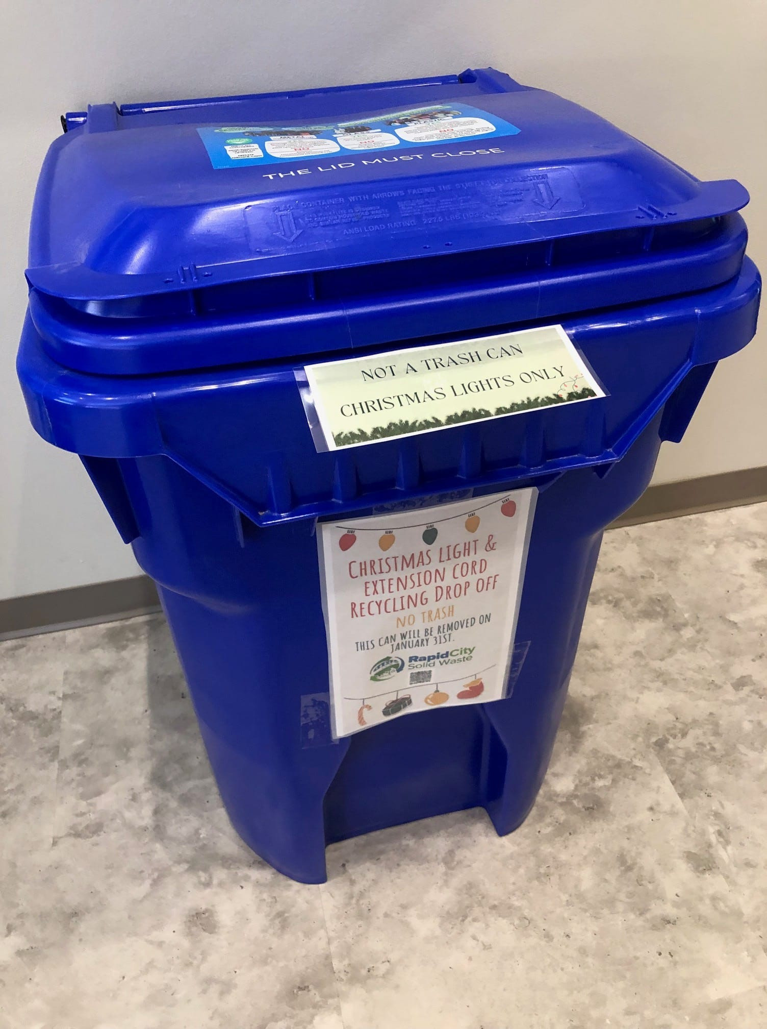 Rapid City Starts Christmas Lights Recycling Early
