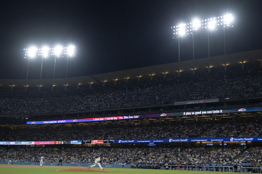 Dodgers become the 10th team in baseball history to draw 4 million fans in a season