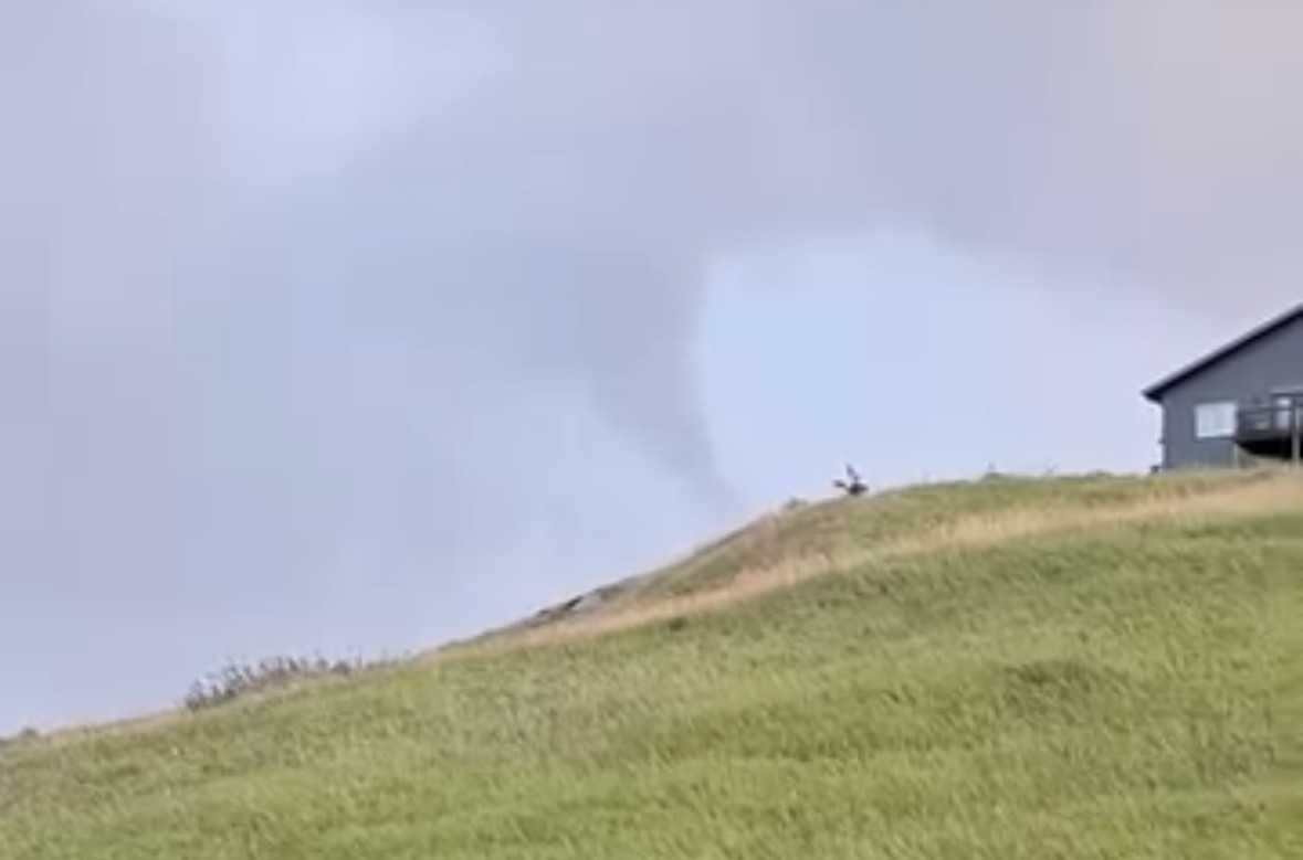 VIDEO: Funnel Cloud Spotted